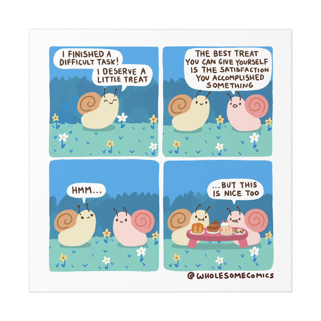 A Little Treat - Art Print