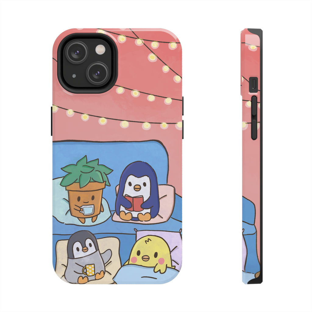 Comfy and Cozy Pink iPhone Case