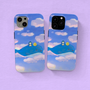 Sky Whale iPhone Case – longhighfive Sky Whale iPhone Case – longhighfive