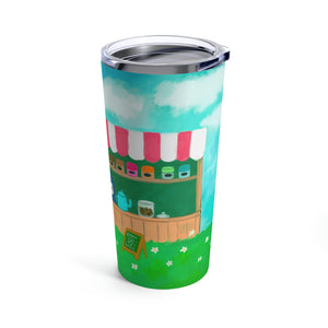 Our Small Cafe 20oz Travel Tumbler